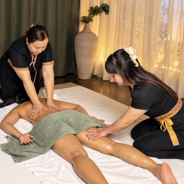 Vierhandmassage