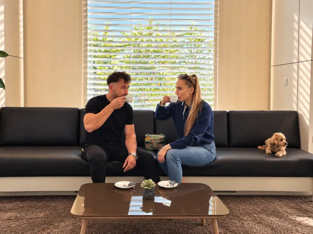Entspannung in der Lobby