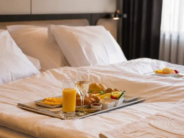 Frühstück im Zimmer