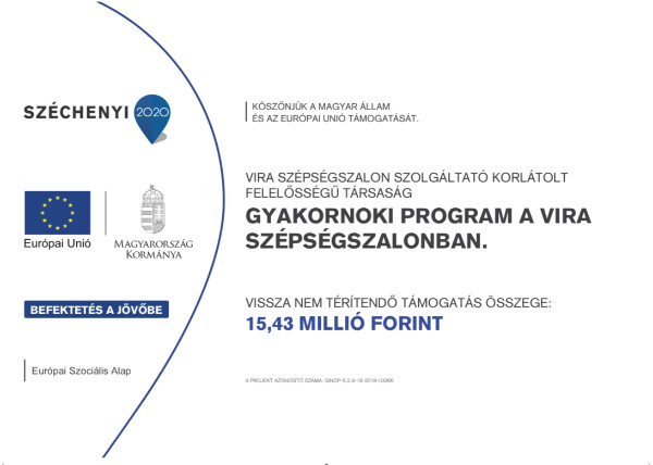 Gyakornoki program a Vira Szépségszalonban