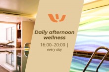 Daily afternoon wellness | 16:00–20:00 